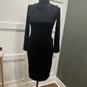 ABS By Allen Schwartz Black Dress Small Cocktail, Party, Classic, Classy